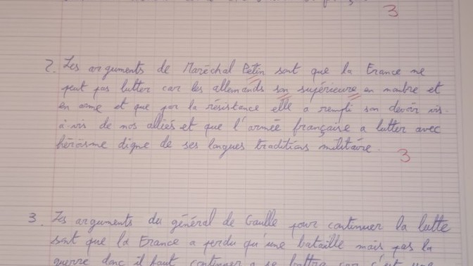 What does your writing look like?