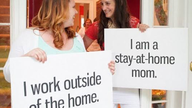 A career woman or a housewife?
