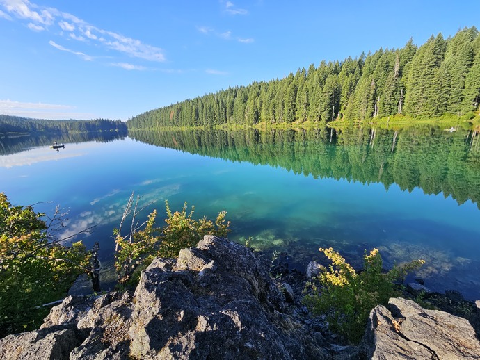 Would you guys agree that this is Americas most beautiful lake?
