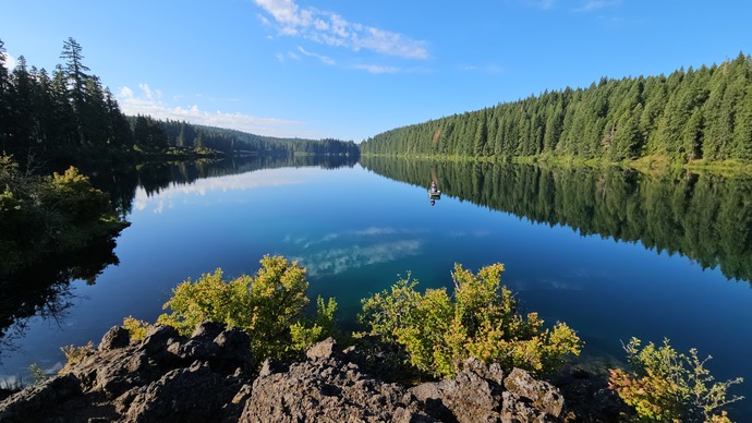Would you guys agree that this is Americas most beautiful lake?