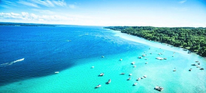 Would you guys agree that this is America's most beautiful lake?