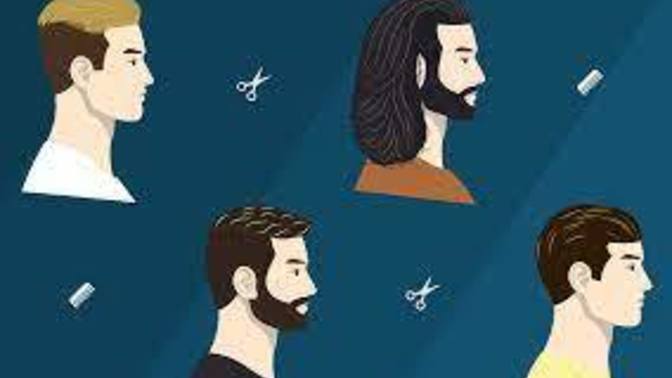 Black haired men, brown haired men, or blonde haired men?