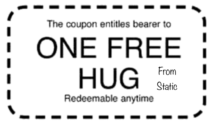 I feel sad today 😢, can I have a hug?