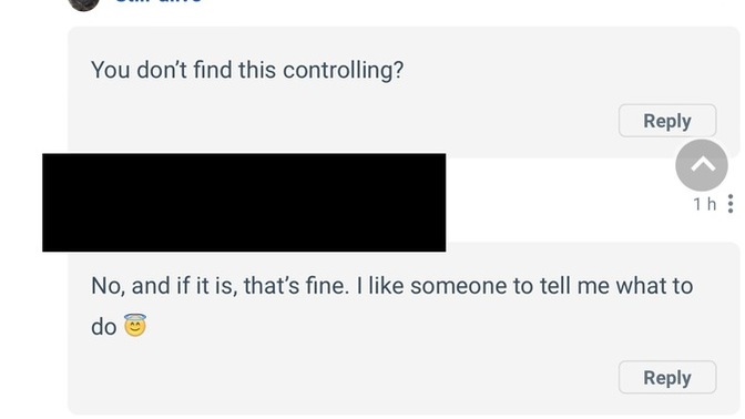 Girls, how many of you like a guy to tell you what to do?