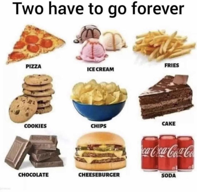 Two have to go FOREVER?