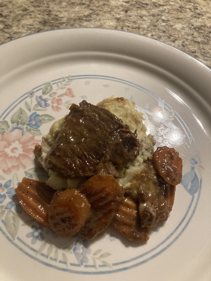 Would you eat this steak and tater dish?