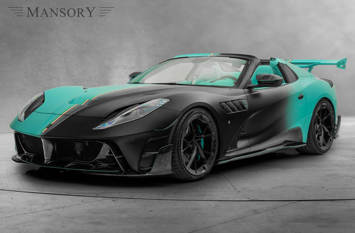 Which of these green/blue Mansory Performance cars is your favorite?