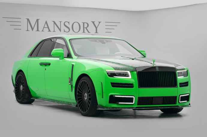 Which of these green/blue Mansory Performance cars is your favorite?