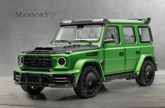 Which of these green/blue Mansory Performance cars is your favorite?