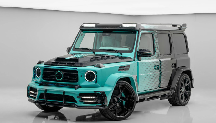 Which of these green/blue Mansory Performance cars is your favorite?