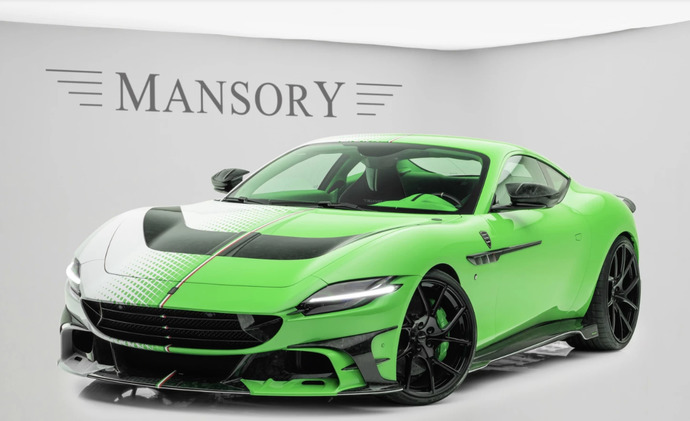 Which of these green/blue Mansory Performance cars is your favorite?