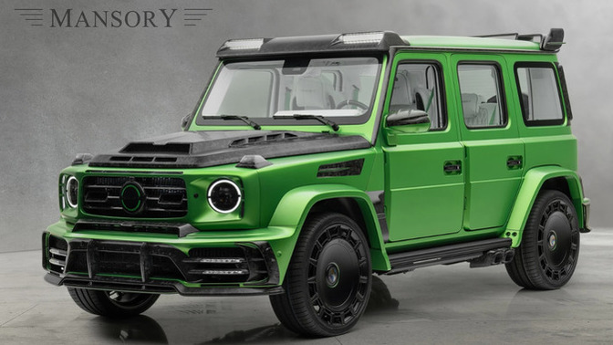 Which of these green/blue Mansory Performance cars is your favorite?