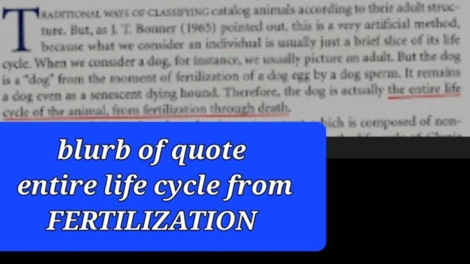 Why can't people admit: same as dog or animal is "alive" from fertilization, same human fetus?