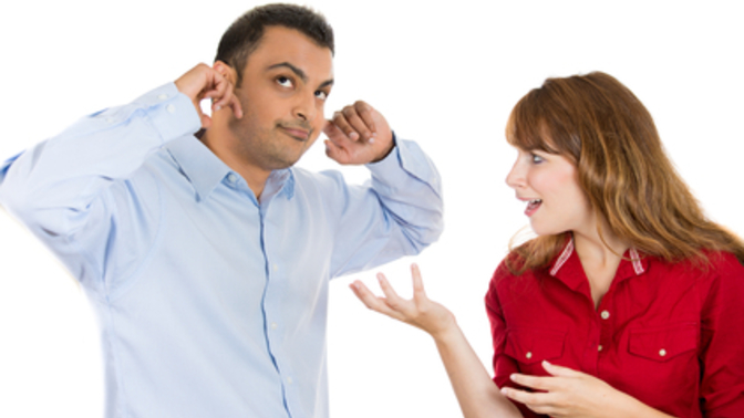 Should the way my partner acts when he is mad be an important thing to consider in whether I should stay with him or not?