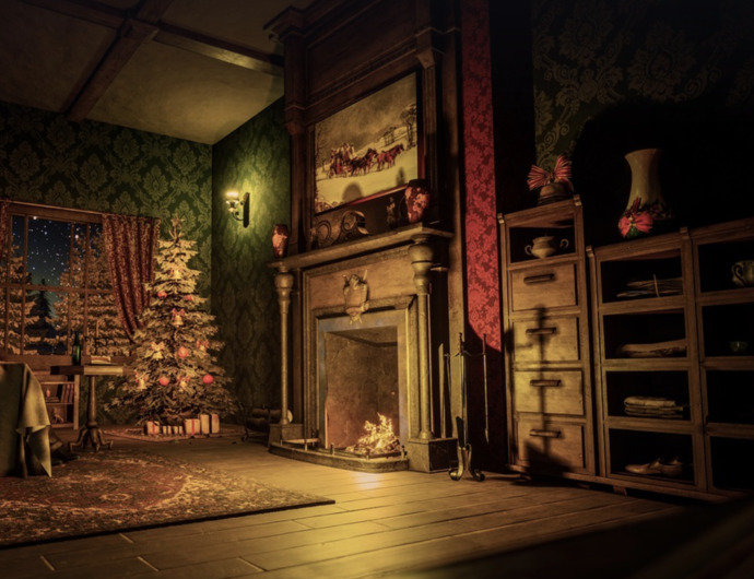 Hearth, family and home mean Christmas is our next present.