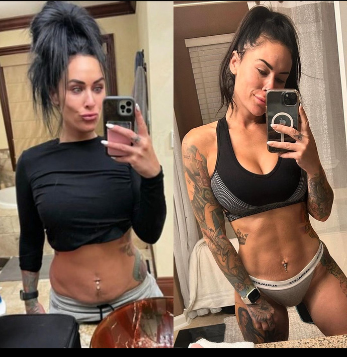 This influencer states she got these results just from diet and exercise is it possible?