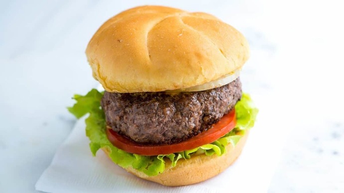 Vegetarian hamburger