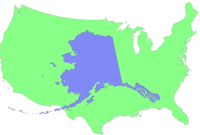 Can you believe some Americans think ALASKA is an ISLAND?