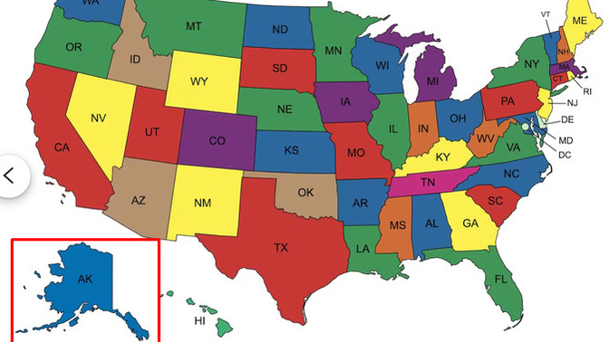 Can you believe some Americans think ALASKA is an ISLAND?