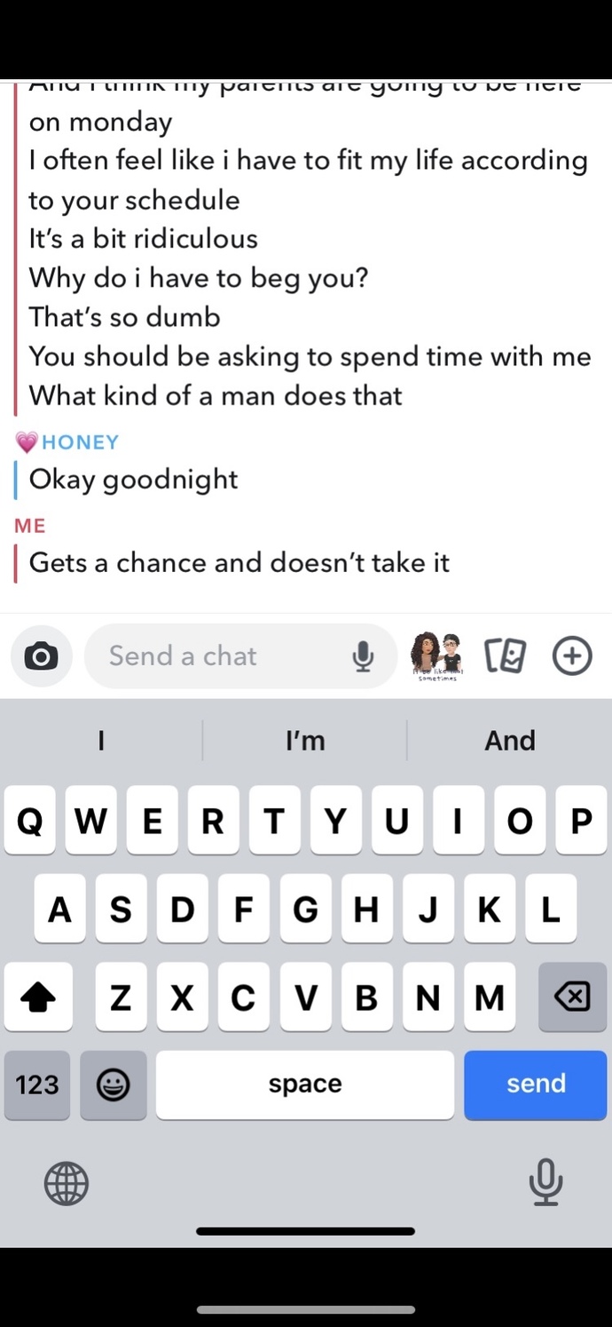 When a guy talks to you like this does it mean that he doesn’t love you anymore?