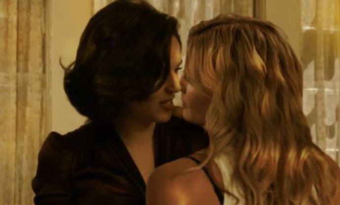 Gals could you kiss each other and shrug it off? Or is it disgusting?