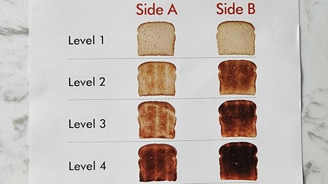 What toast level do you normally eat?