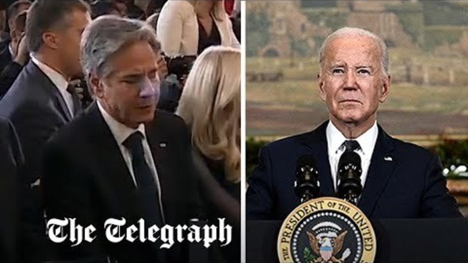 Did you see Blinken's reaction when Biden called the Chinese president a dictator?