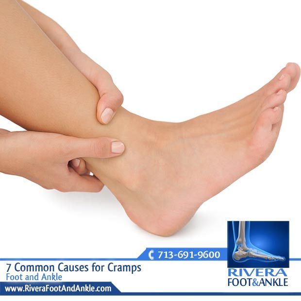 ankle cramp