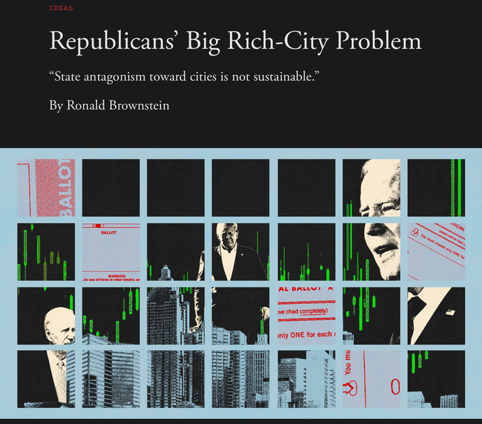 Are Red States biting the hands that feed them?