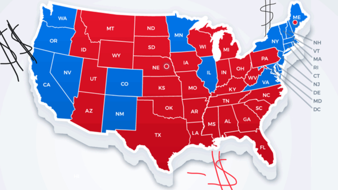 Are Red States biting the hands that feed them?