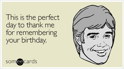 How good are YOU at remembering birthdays anniversaries or other important days?