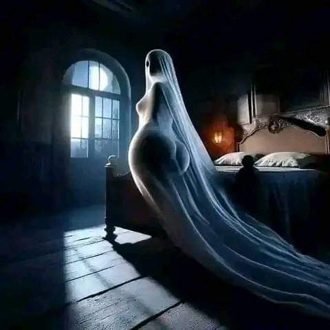 Guys if u find this ghost inside ur room what will u do π€£π€£?
