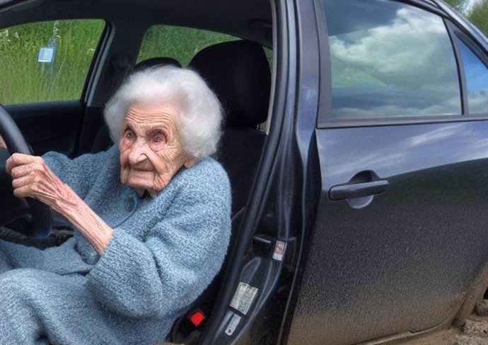In your opinion, is this lady too old to drive?