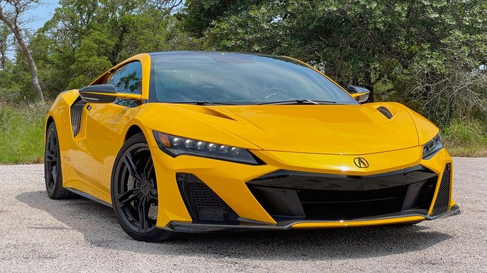 the acura nsx