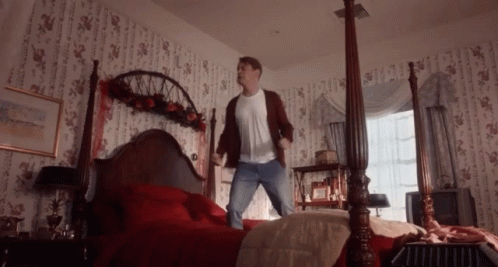 Did you ever jump on the bed as a kid?