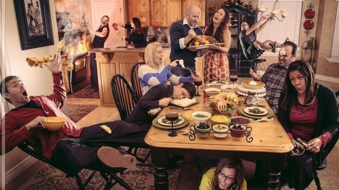 Americans, how does your family generally act during Thanksgiving?