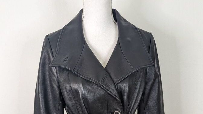 Brown or Black vintage leather jacket?