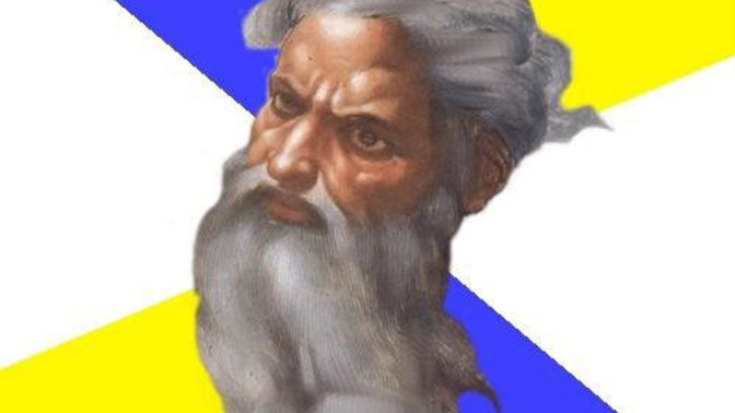 How do you get past the idea you believe in a magic sky man?