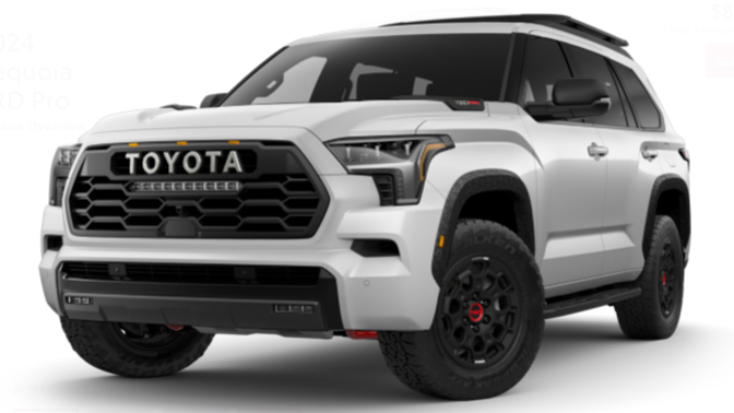2024 TOYOTA Sequoia TRD Pro Which One Would You Choose?