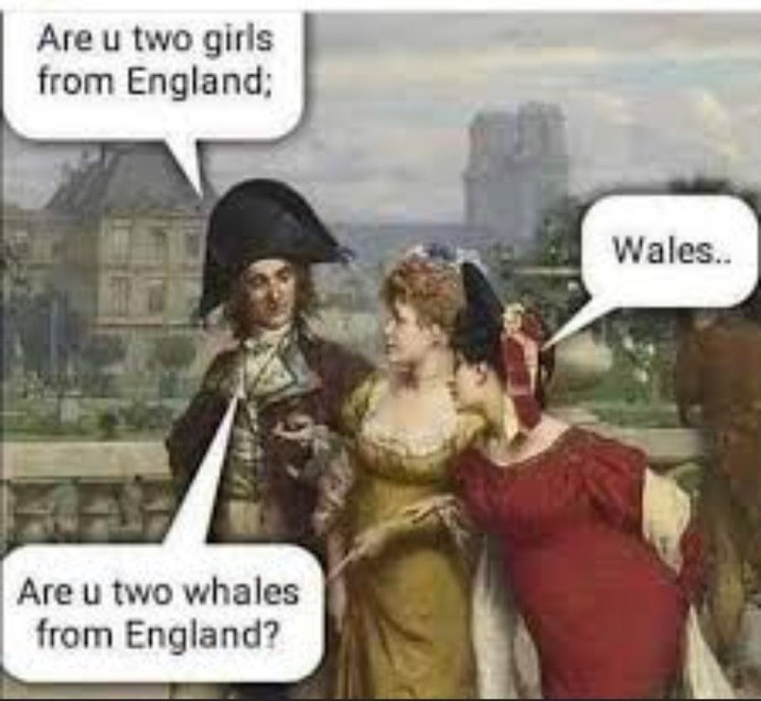 WHALES or WALES?