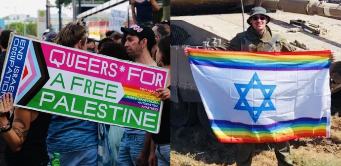 Gays supporting Hamas