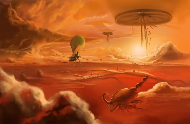 Do you think life can exist in the atmosphere of a gas giant?