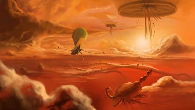 Do you think life can exist in the atmosphere of a gas giant?