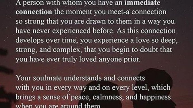 Do you believe the soulmate formula is accurate?