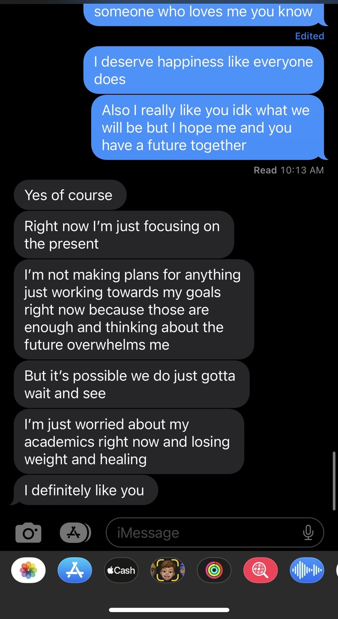 Is she not into me?