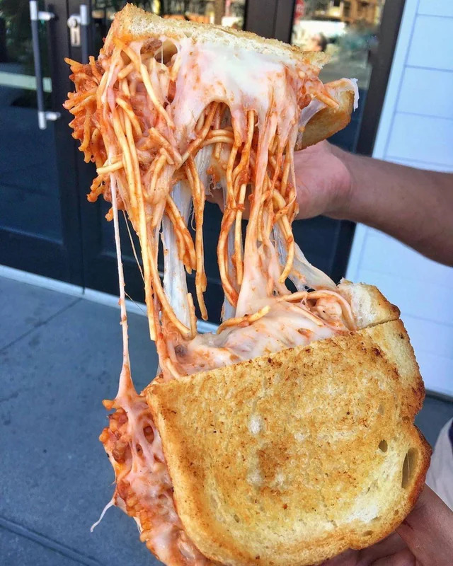 Spaghetti sandwich yay or nay?