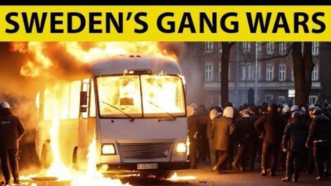 How did Sweden one of the safest countries on earth develop a huge gang problem?