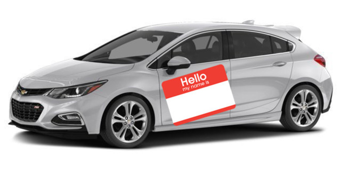 Do you give your cars names?