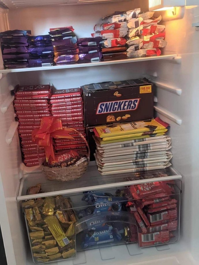 What do you stock up in your fridge?