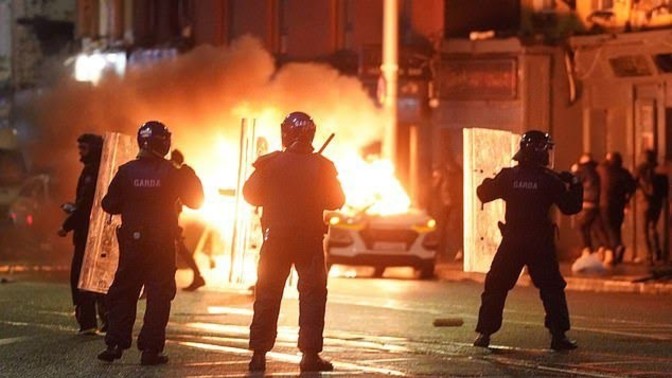 Thoughts on the Dublin riot today?